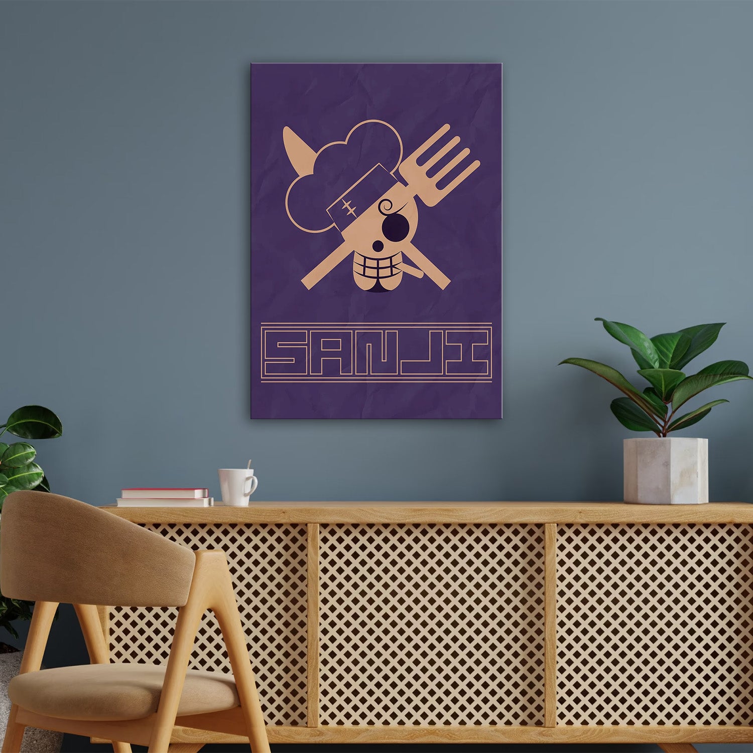 Sanji Flag - One Piece Metal Poster Media 3