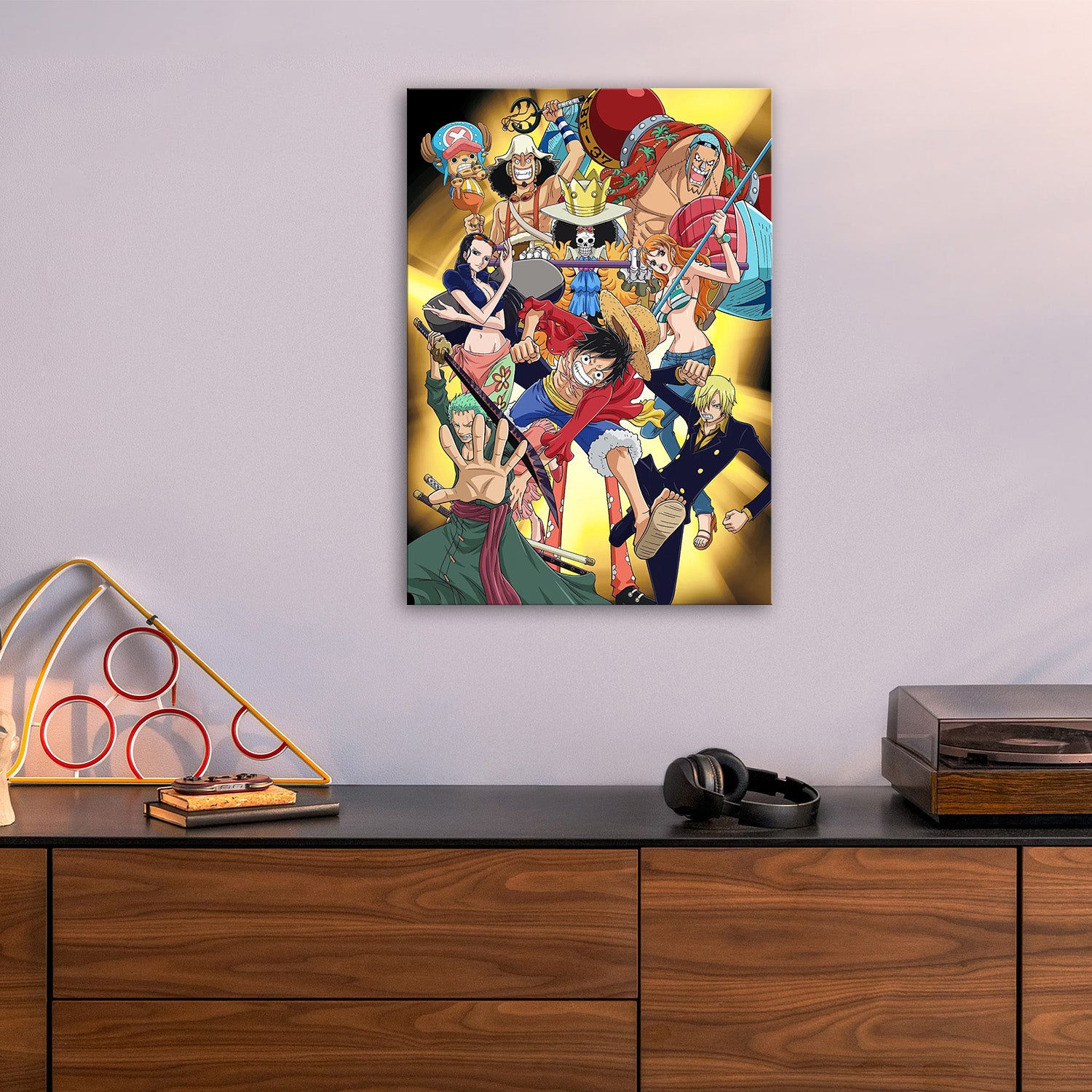 One Piece_ Straw Hats Assemble - One Piece Metal Poster Media 5