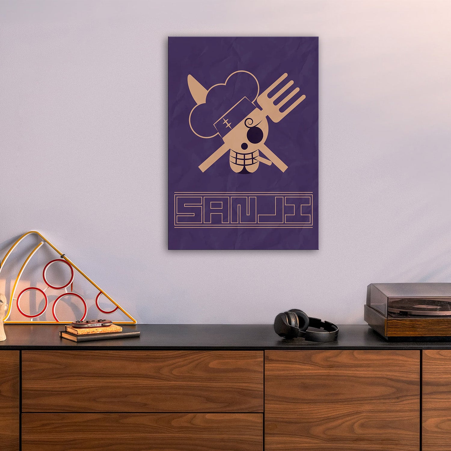 Sanji Flag - One Piece Metal Poster Media 5