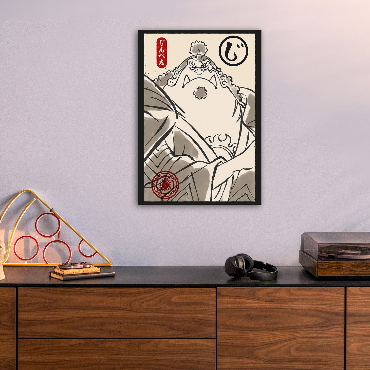 Jinbe Ukiyo-e - One Piece Metal Poster Media 5