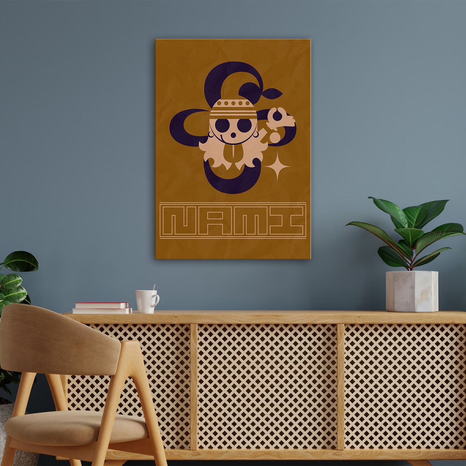 Nami Flag - One Piece Metal Poster Media 3
