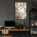 Jinbe Ukiyo-e - One Piece Metal Poster Media 4