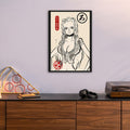 Nico Robin Ukiyo-e - One Piece Metal Poster Media 5