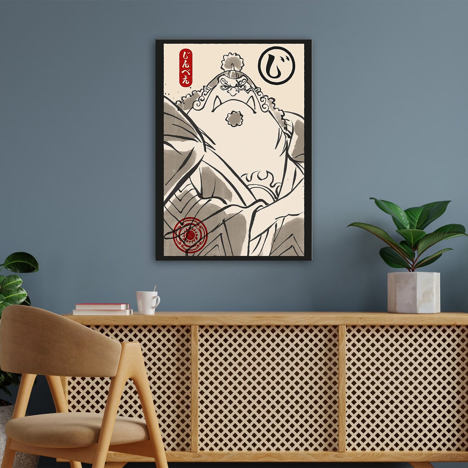 Jinbe Ukiyo-e - One Piece Metal Poster Media 3
