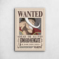 Edward Newgate Wanted - One Piece Metal Poster Media 1