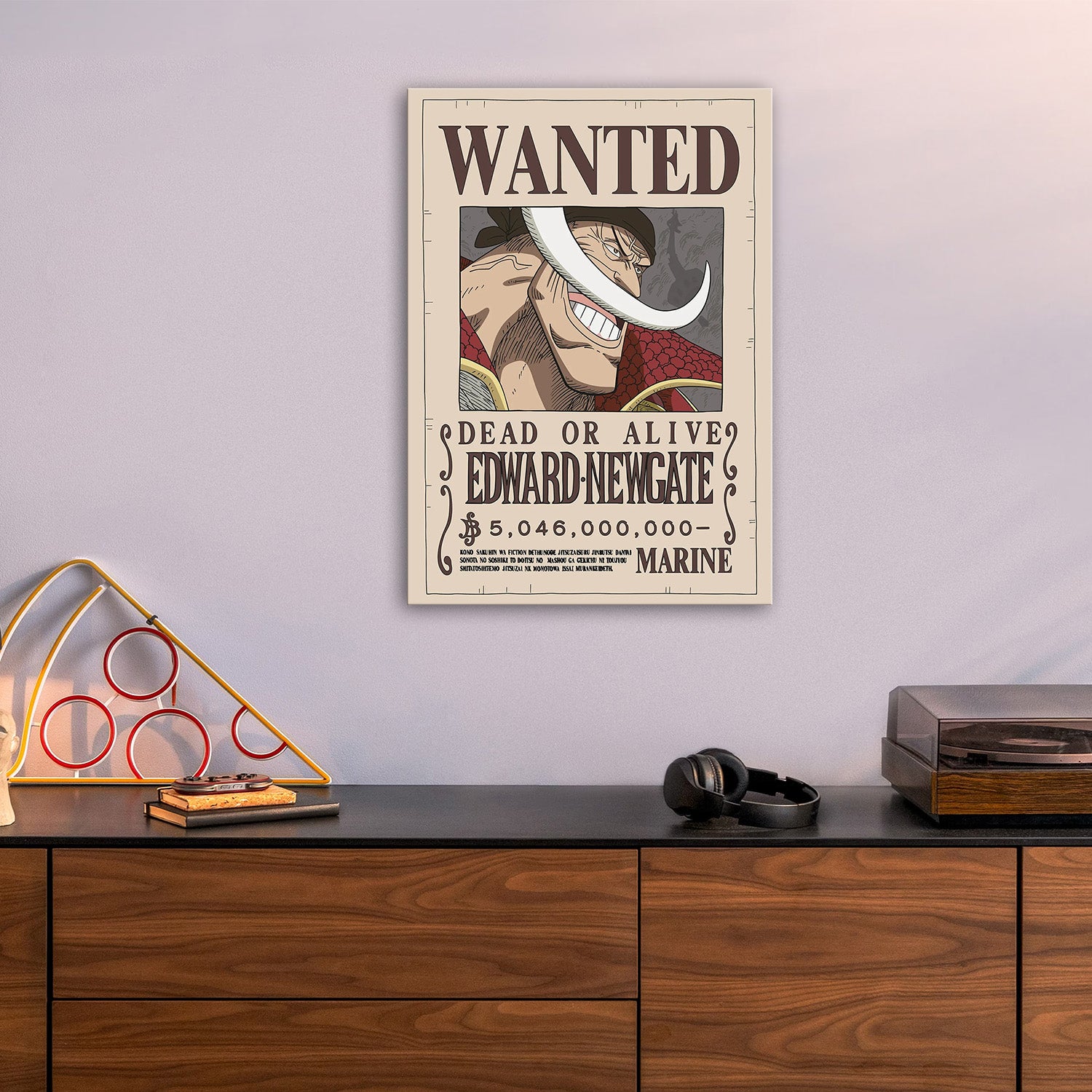 Edward Newgate Wanted - One Piece Metal Poster Media 5