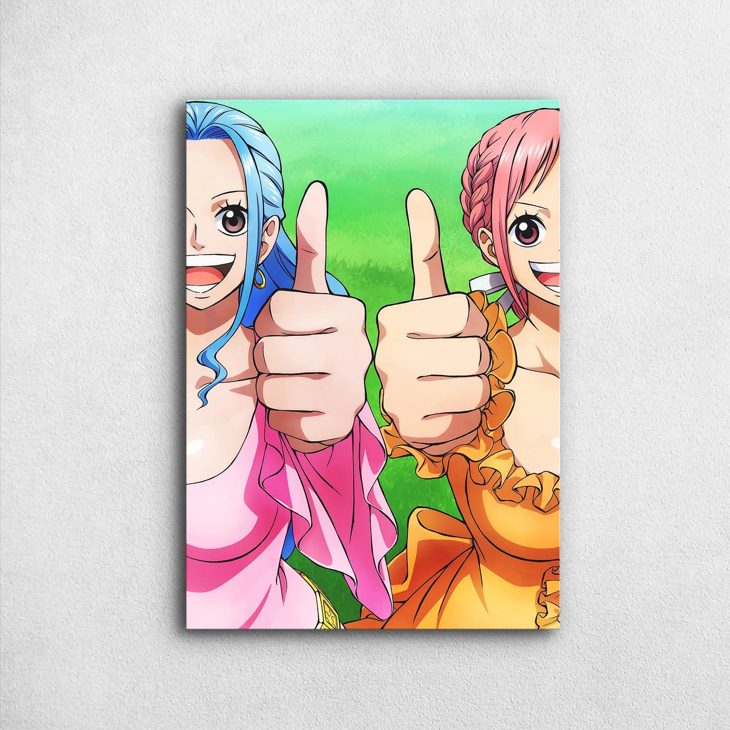 Iconic Moments Brushed Rebecca _amp_ Vivi - One Piece Metal Poster Media 1