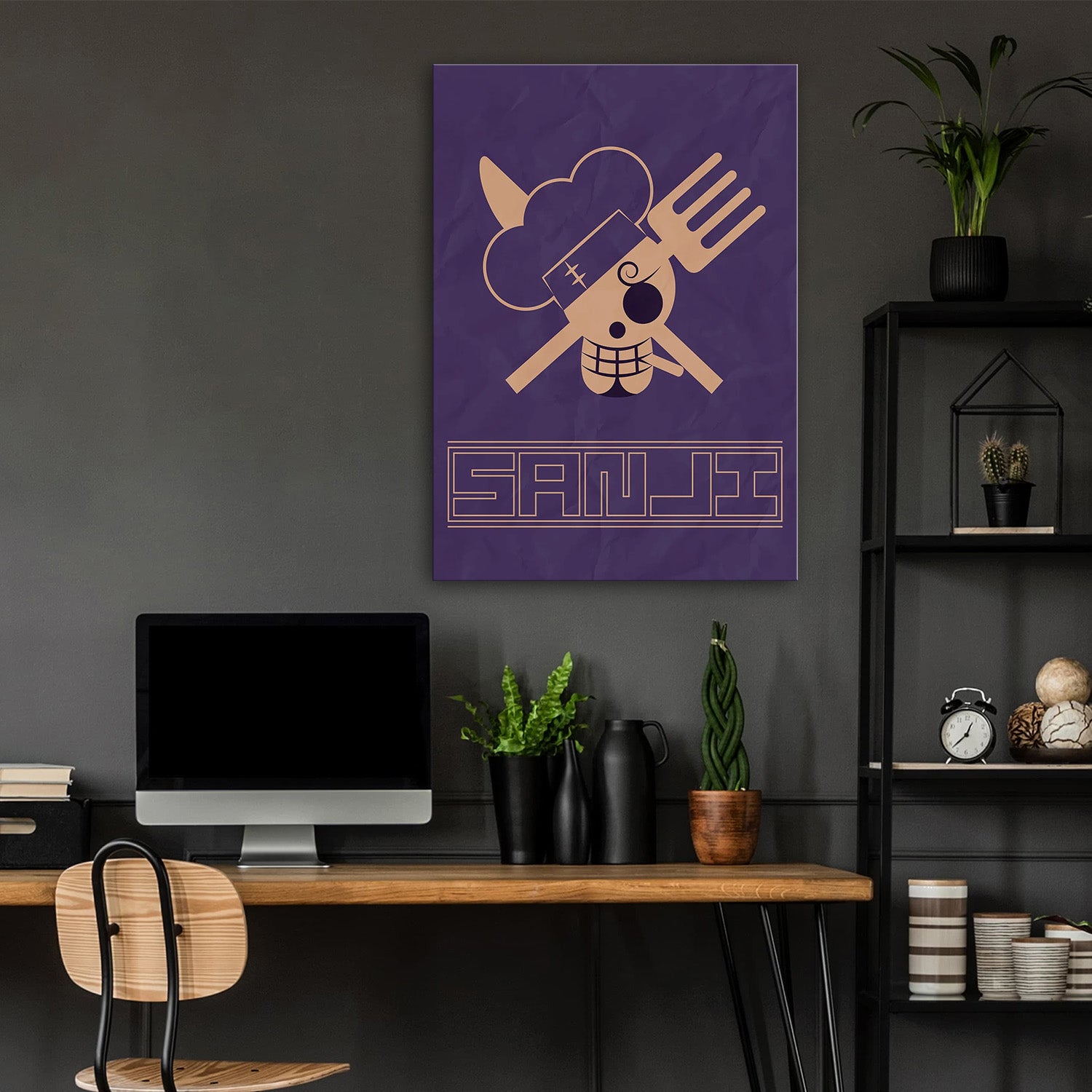 Sanji Flag - One Piece Metal Poster Media 4