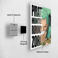 Pirate Hunter Roronoa Zoro - One Piece Metal Poster Media 2