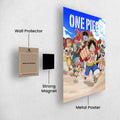 One Piece_ Straw Hat Crew Charge - One Piece Metal Poster Media 2