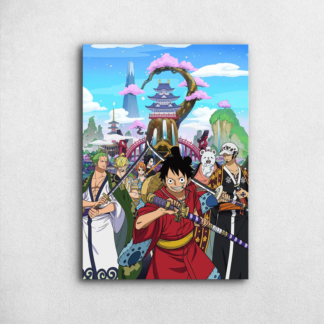 One Piece_ Samurai Souls in Wano_s Bloom - One Piece Metal Poster Media 1