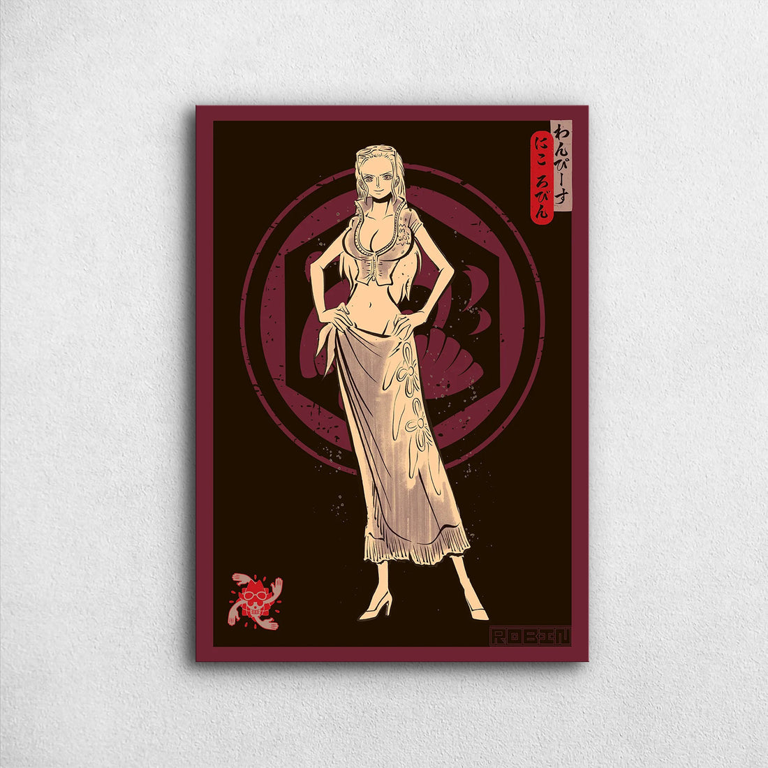 Nico Robin Kamon - One Piece Metal Poster Media 1