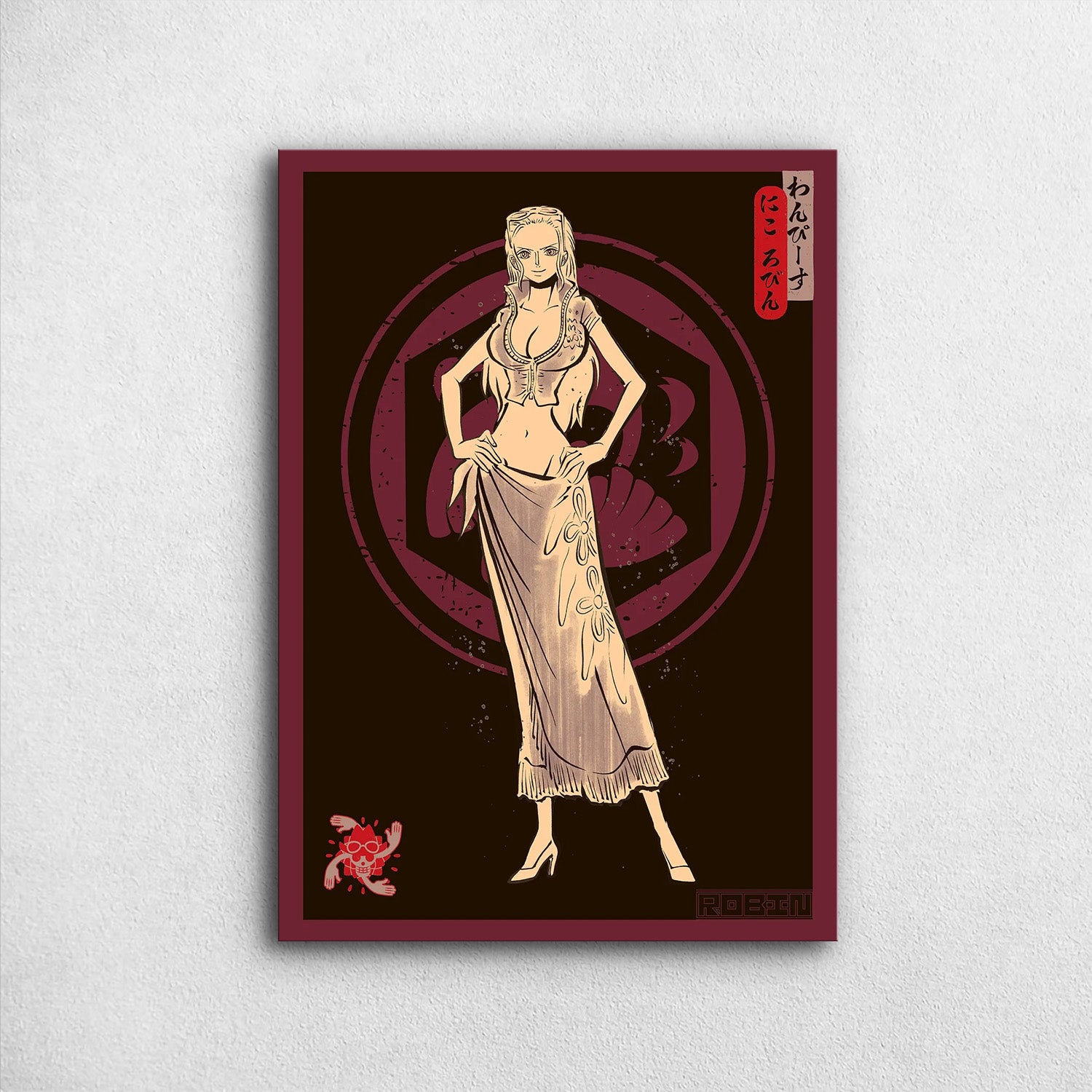 Nico Robin Kamon - One Piece Metal Poster Media 1
