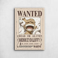 Monkey D. Luffy Wanted after Wano - One Piece Metal Poster Media 1