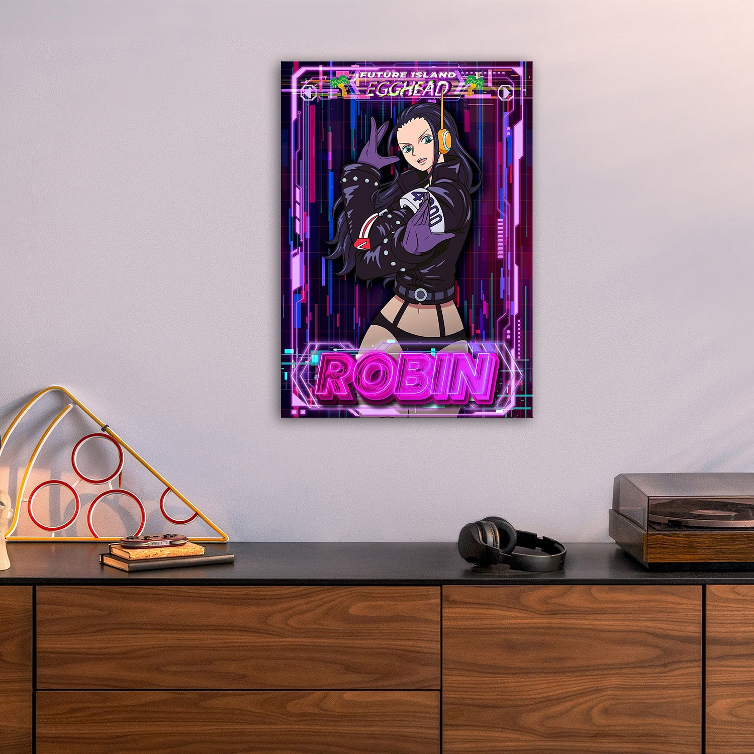 Robin_s Future Island Style - One Piece Metal Poster Media 5