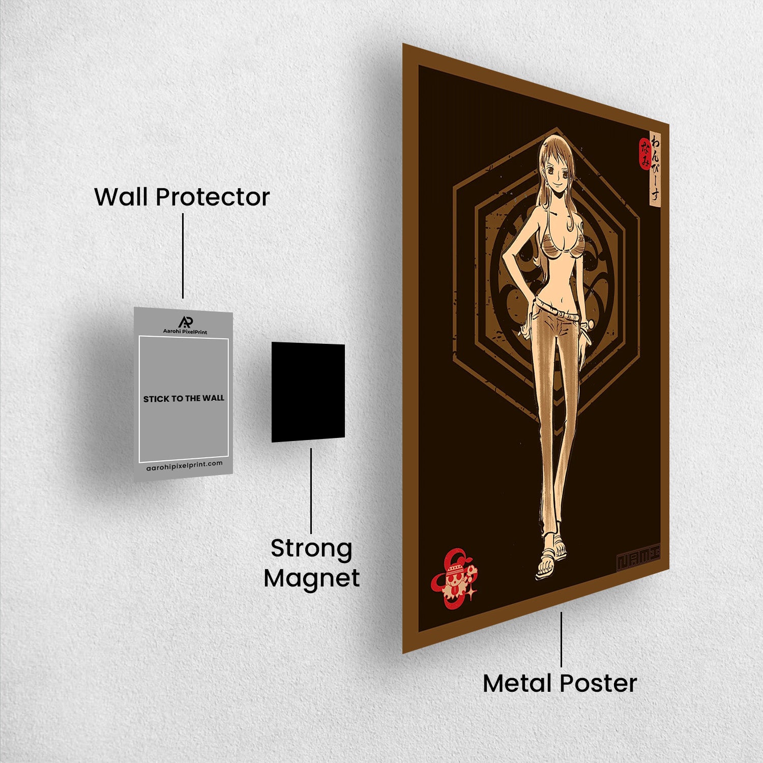 Nami Kamon - One Piece Metal Poster Media 2