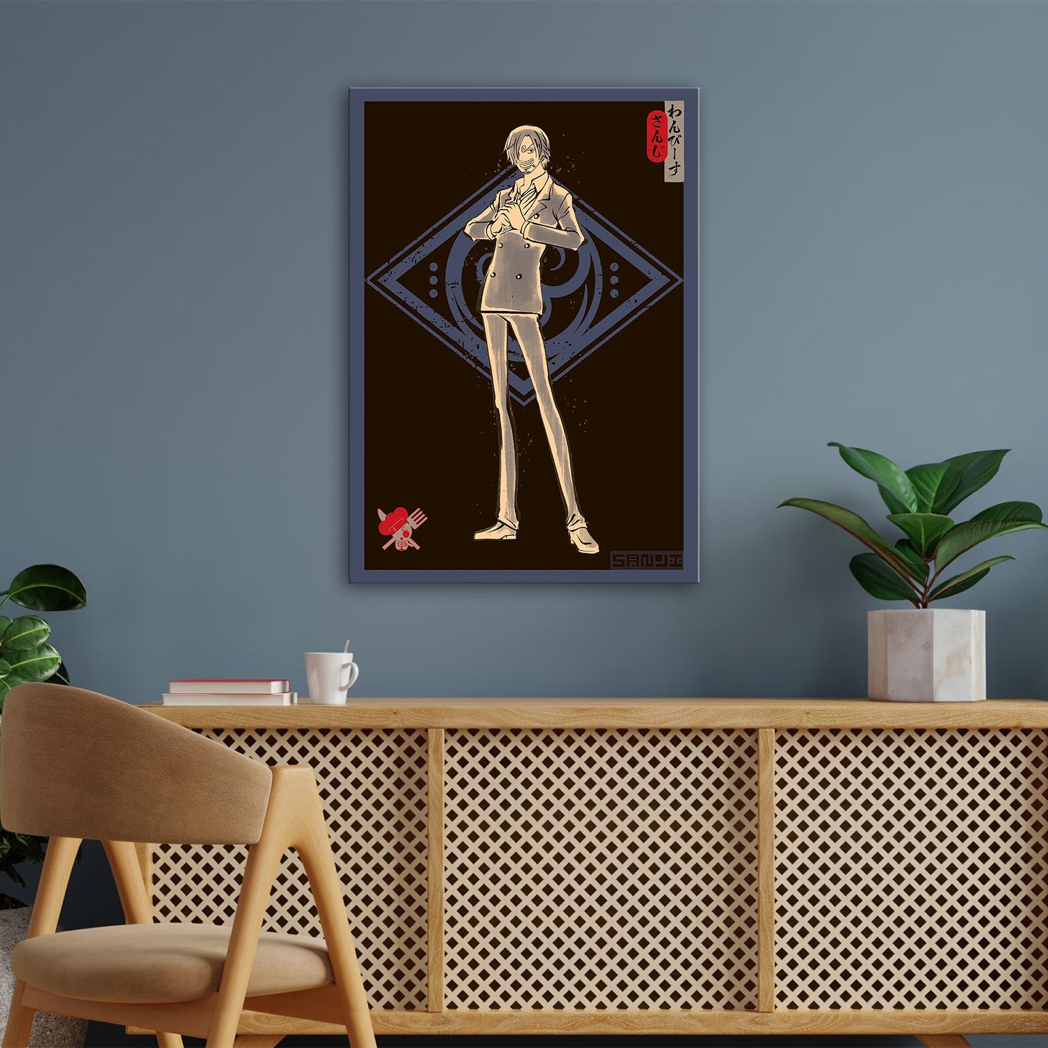 Sanji Kamon - One Piece Metal Poster Media 3