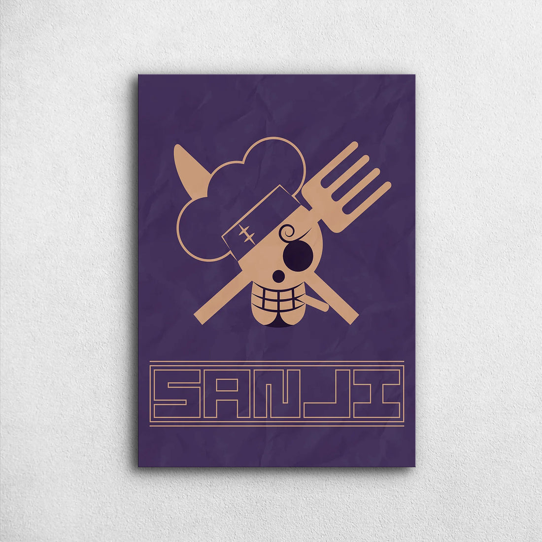 Sanji Flag - One Piece Metal Poster Media 1