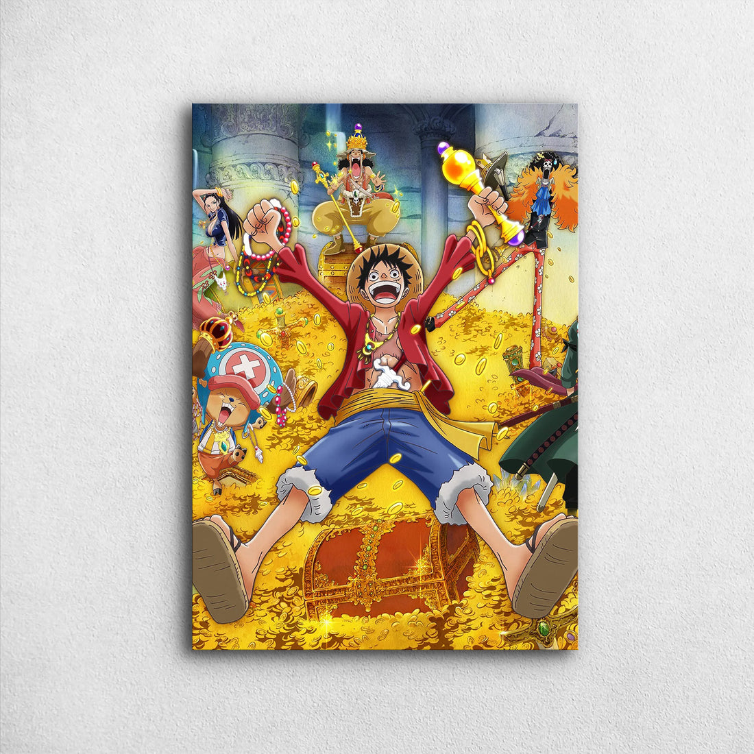 One Piece_ Golden Treasure Trove - One Piece Metal Poster Media 1