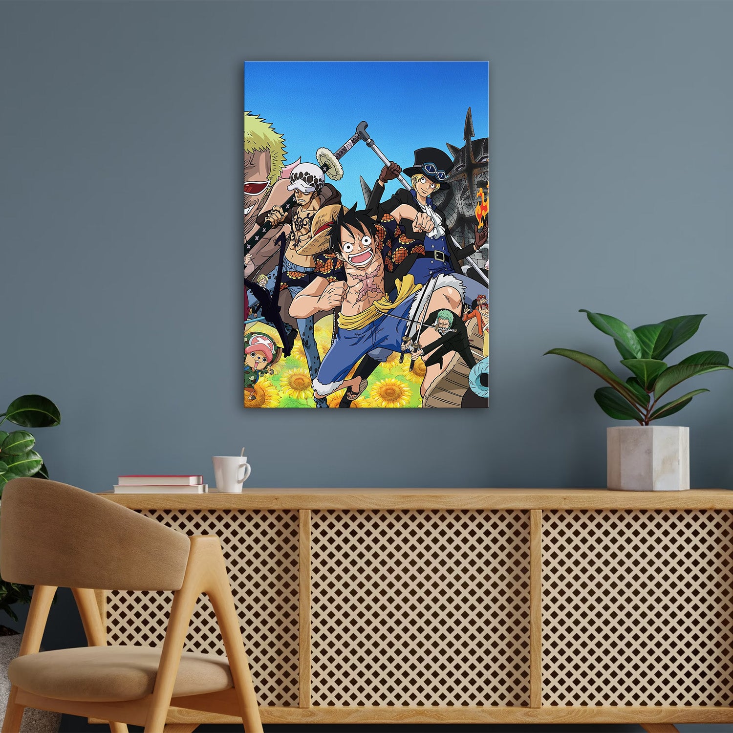 One Piece_ Dressrosa Alliance - One Piece Metal Poster Media 3