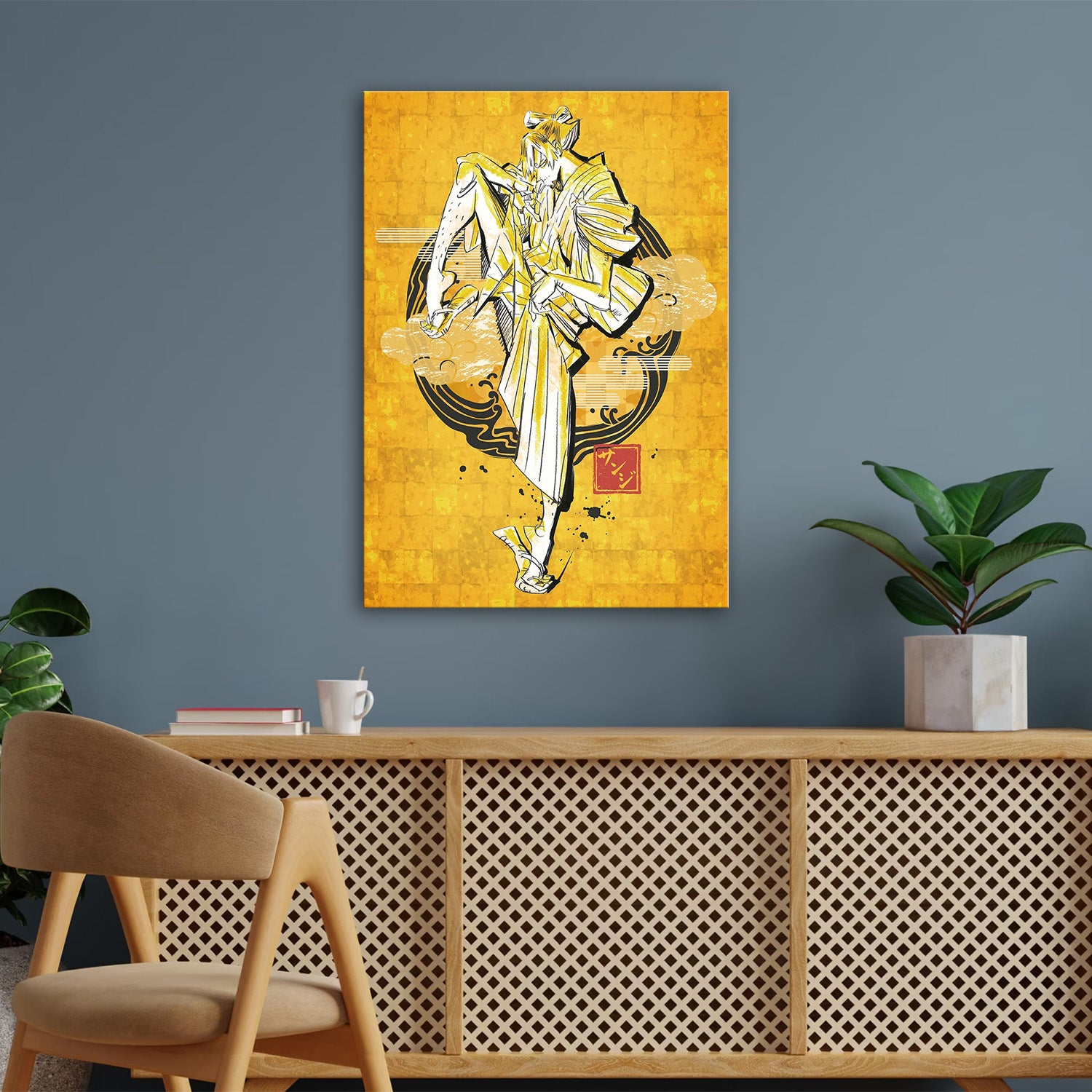 Sanji Japanese Keikaku - One Piece Metal Poster Media 3
