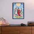 One Piece Wano Stained Glass Art - One Piece Metal Poster Media 5