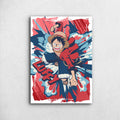 Monkey D. Luffy Effects - One Piece Metal Poster Media 1