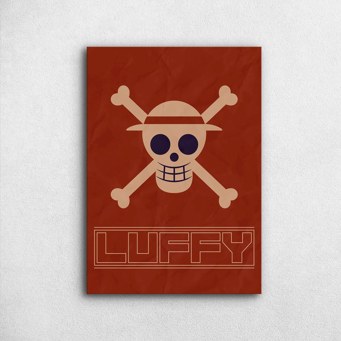 Monkey D. Luffy Flag - One Piece Metal Poster Media 1
