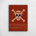 Monkey D. Luffy Flag - One Piece Metal Poster Media 1
