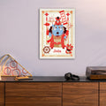 Jinbe Chinese Horse Year - One Piece Metal Poster Media 5