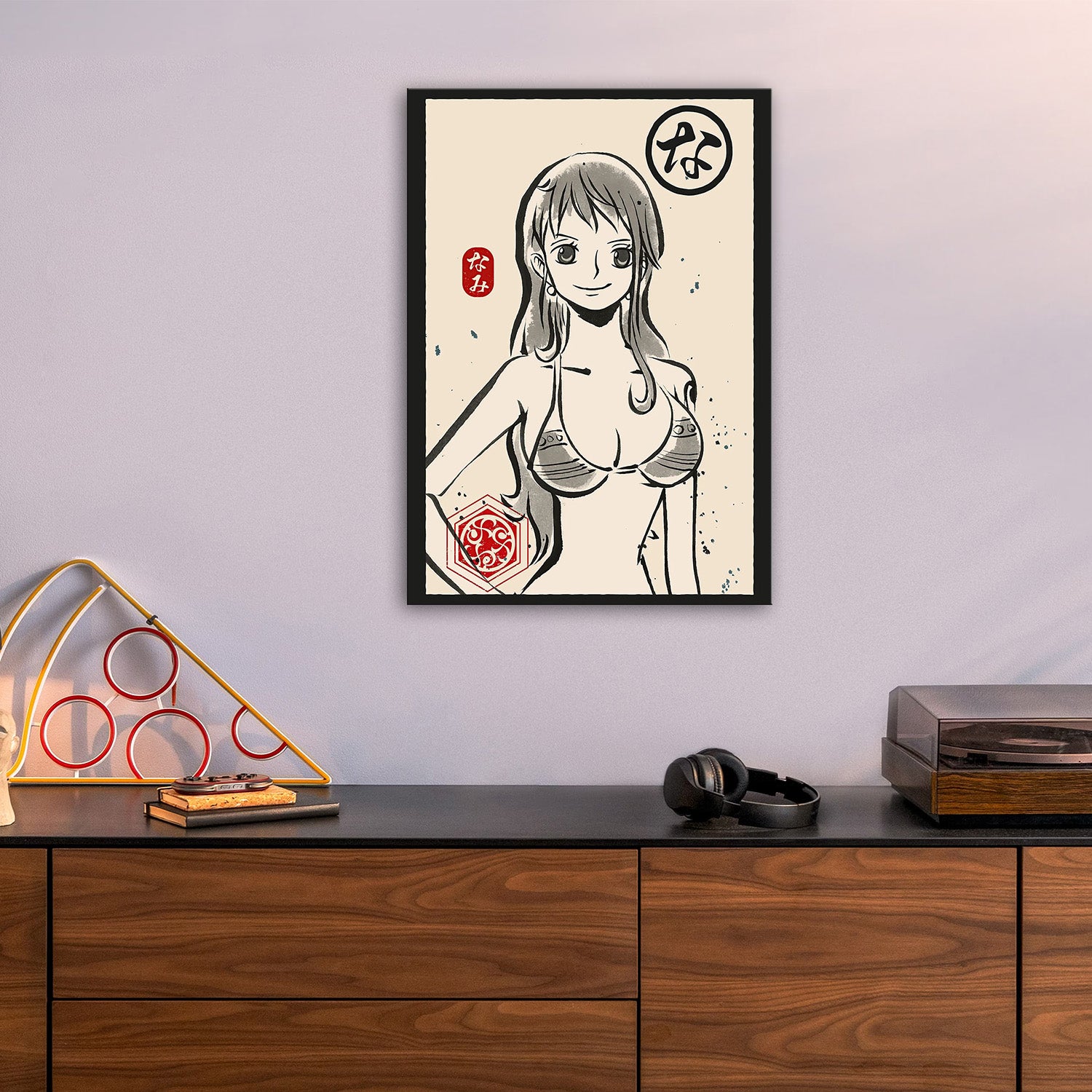 Nami Ukiyo-e - One Piece Metal Poster Media 5
