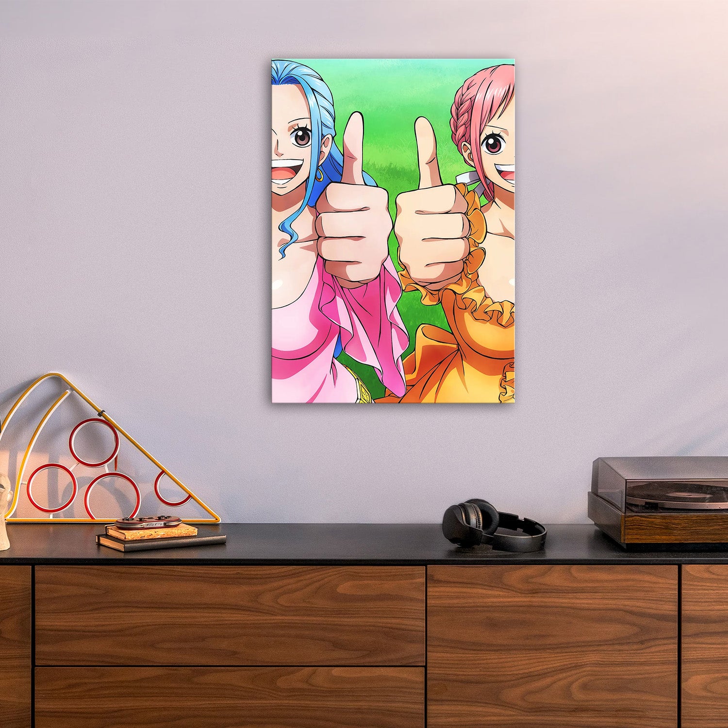 Iconic Moments Brushed Rebecca _amp_ Vivi - One Piece Metal Poster Media 5
