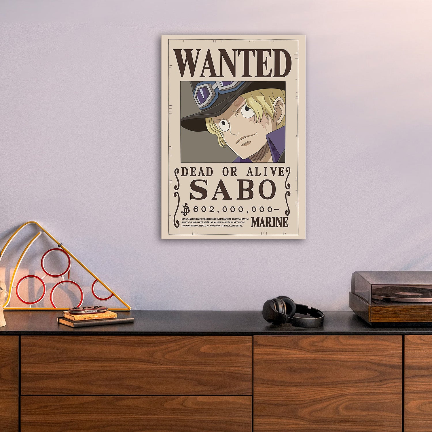 Sabo Wanted - One Piece Metal Poster Media 5
