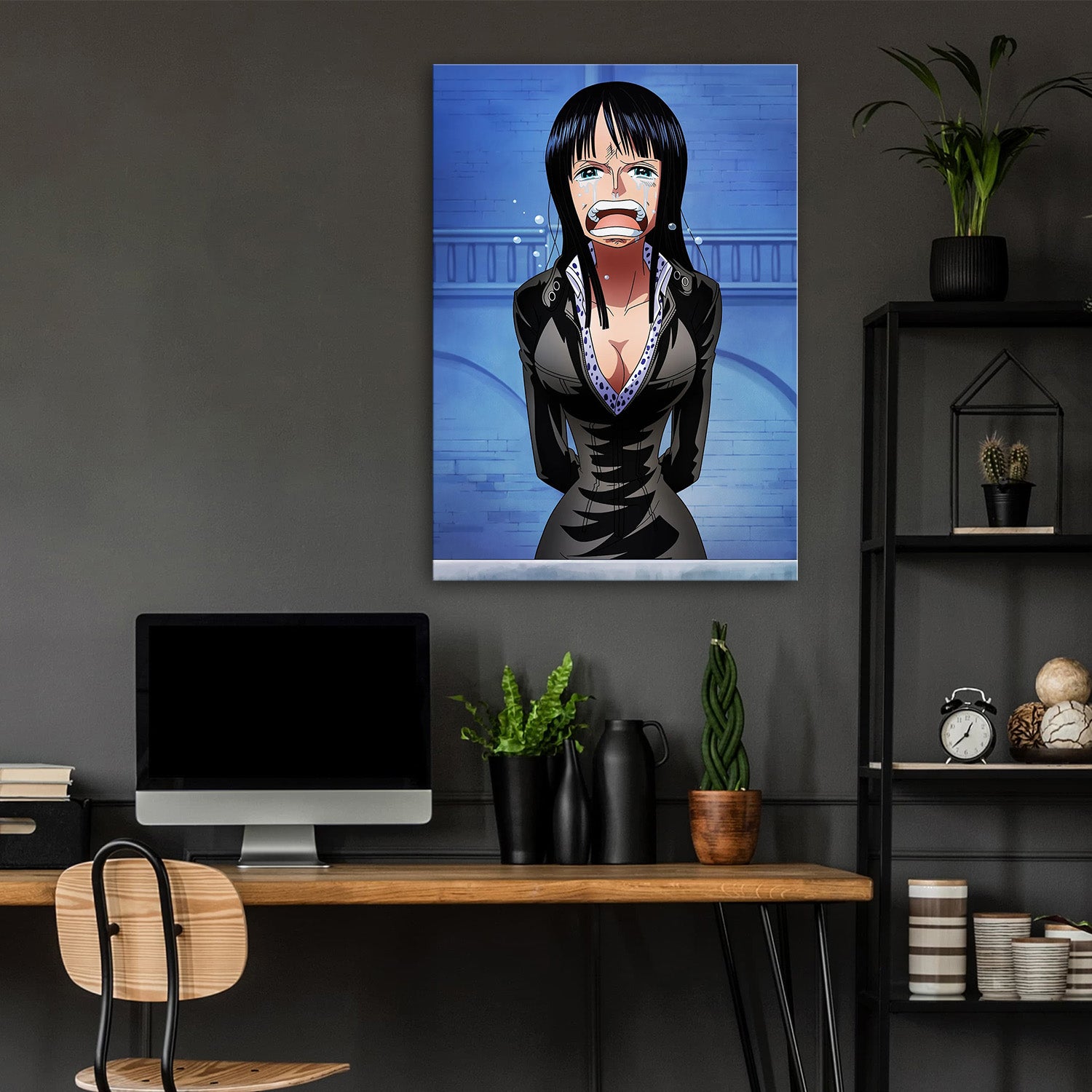 Iconic Moments Brushed I Want to Live - One Piece Metal Poster Media 4