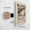 Sabo Wanted - One Piece Metal Poster Media 2