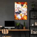 Egghead Luffy _amp_ Bonney Gear 5 - One Piece Metal Poster Media 4