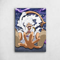 Luffy_ Awakened Gear 5 - One Piece Metal Poster Media 1