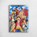 One Piece Crew Assembled Fish-man Island - One Piece Metal Poster Media 1